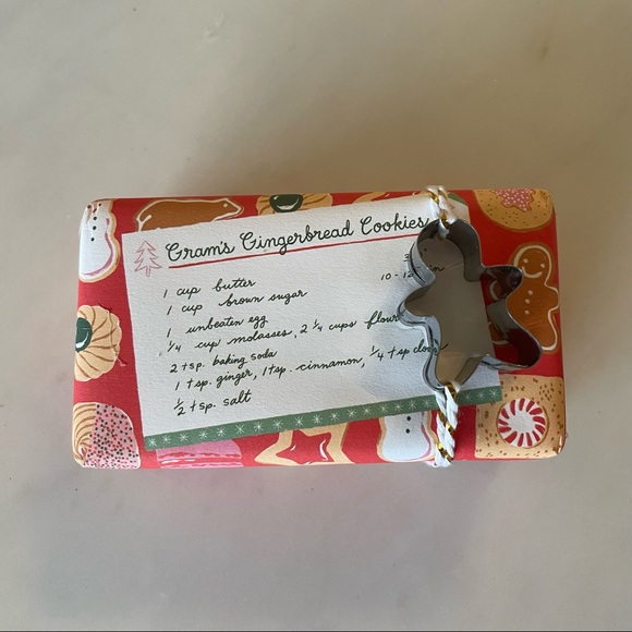 NWT Anthropologie George & Viv Holiday Bar Soap, Gingerbread Cookie Scent - Picture 2 of 3